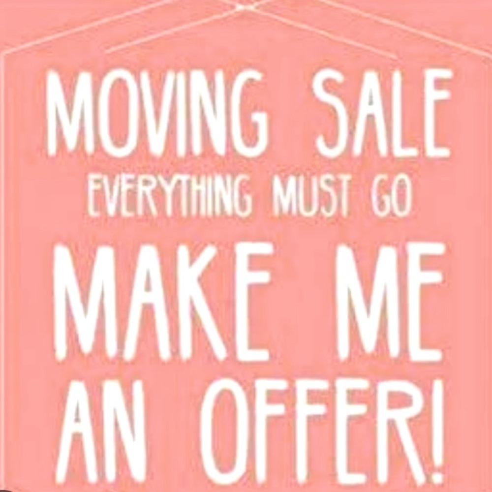 Moving Sale!